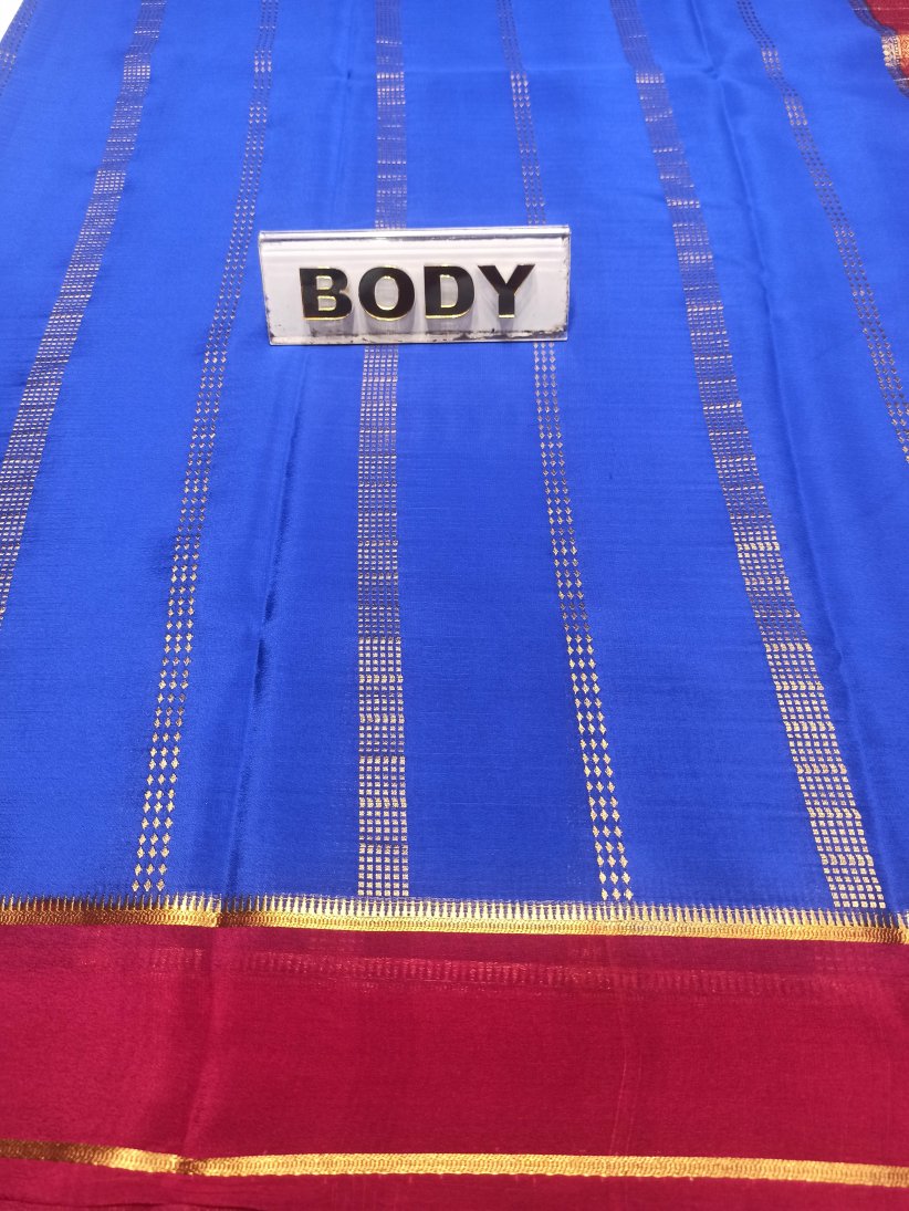 Pure Mysore Silk Saree.