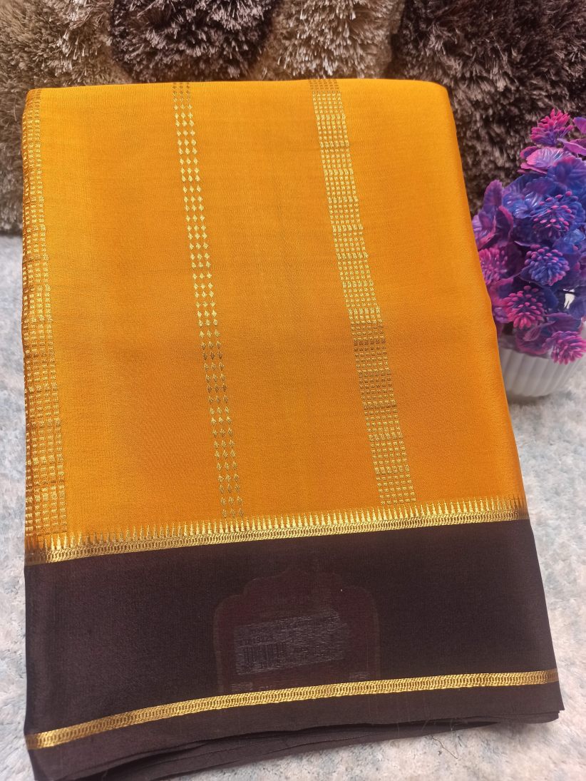 Pure Mysore Silk Saree.