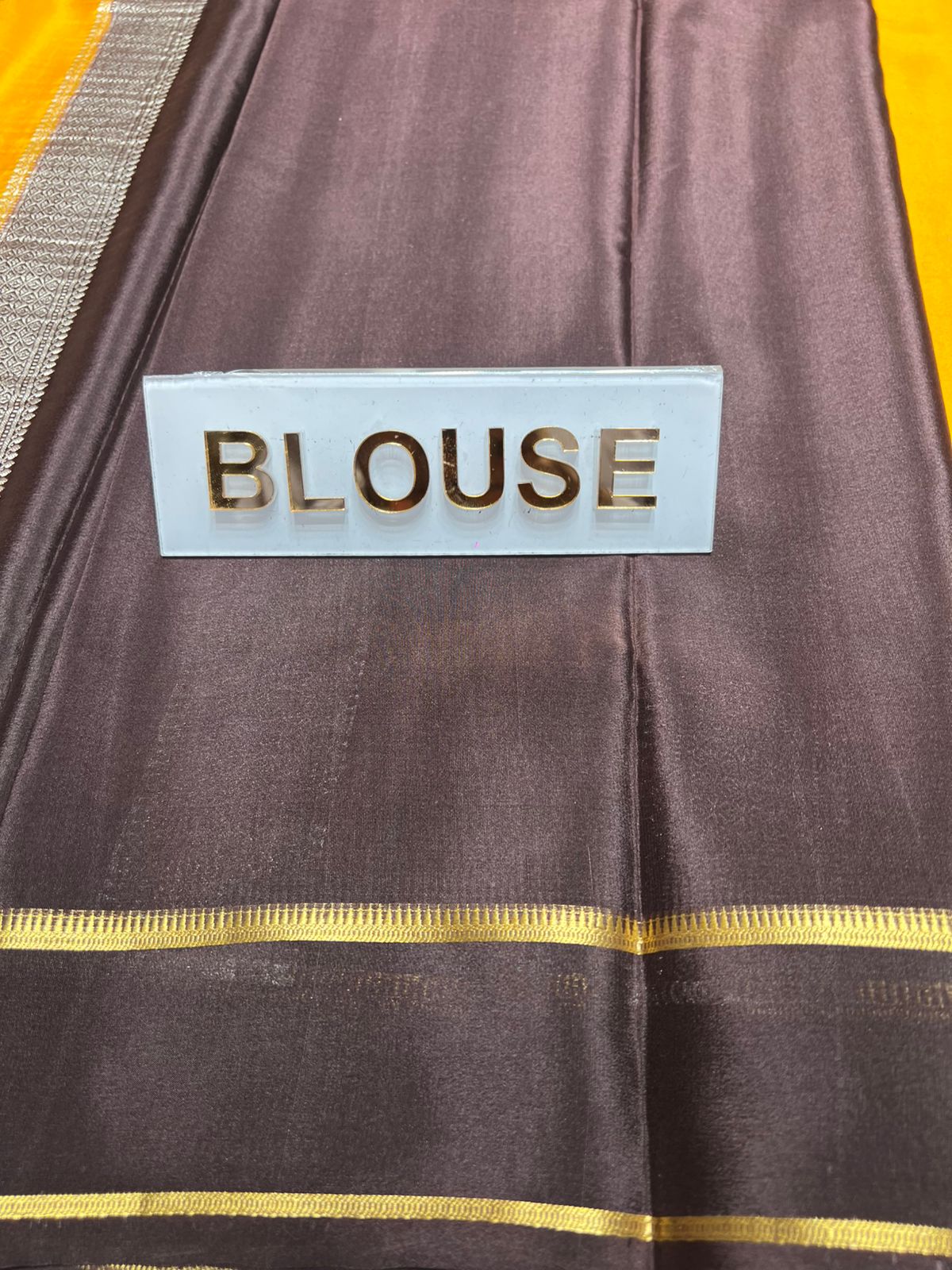 Pure Mysore Silk Saree.