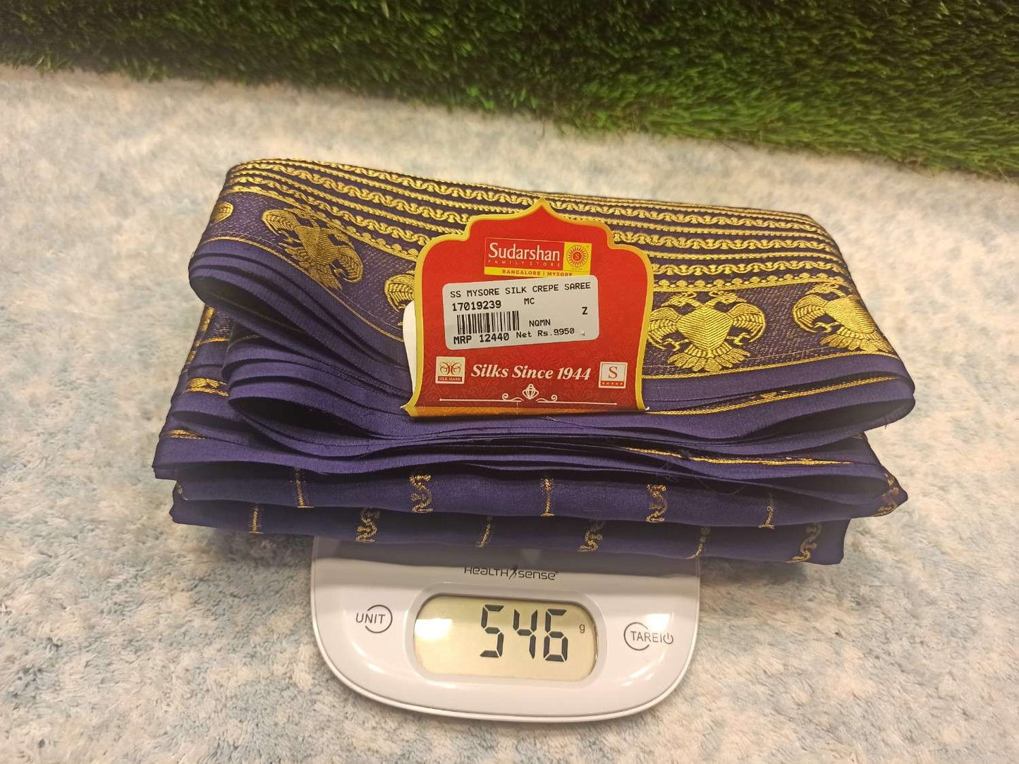 Pure Mysore Silk Saree.