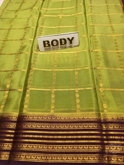 Pure Mysore Silk Saree.