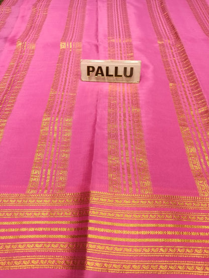 Pure Mysore Silk Saree.
