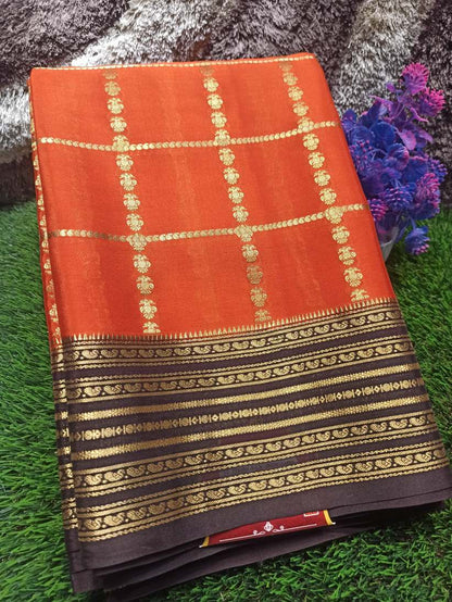 Pure Mysore Silk Saree.