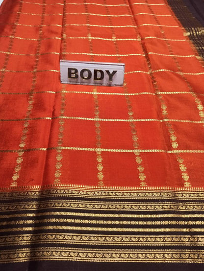 Pure Mysore Silk Saree.