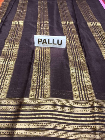 Pure Mysore Silk Saree.