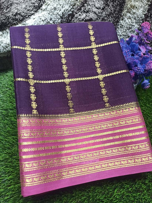 Pure Mysore Silk Saree.