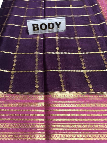 Pure Mysore Silk Saree.