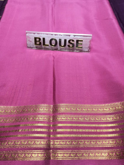 Pure Mysore Silk Saree.