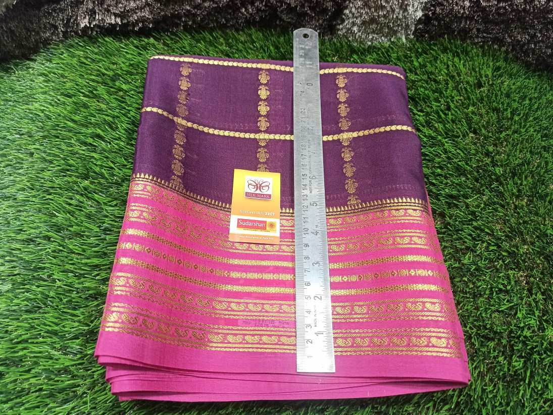 Pure Mysore Silk Saree.