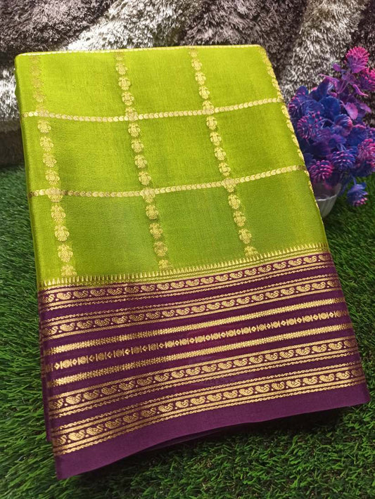 Pure Mysore Silk Saree.