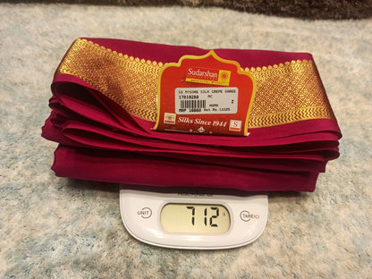 Pure Mysore Silk Saree.