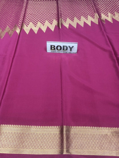 Pure Mysore Silk Saree.