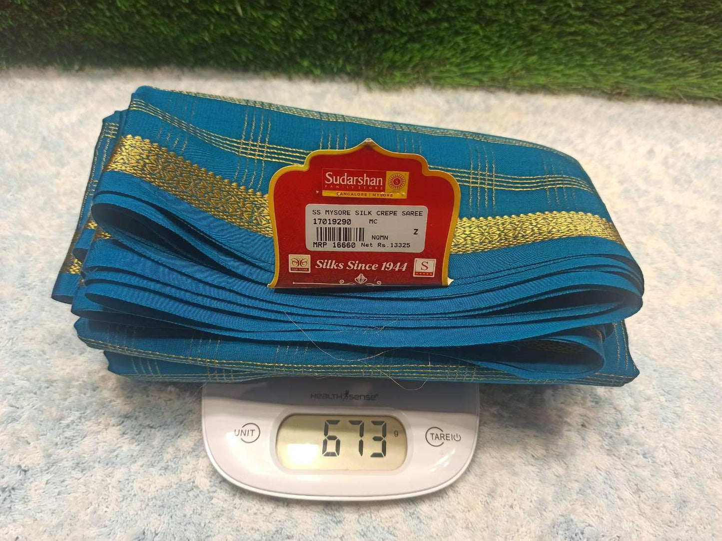 Pure Mysore Silk Saree.