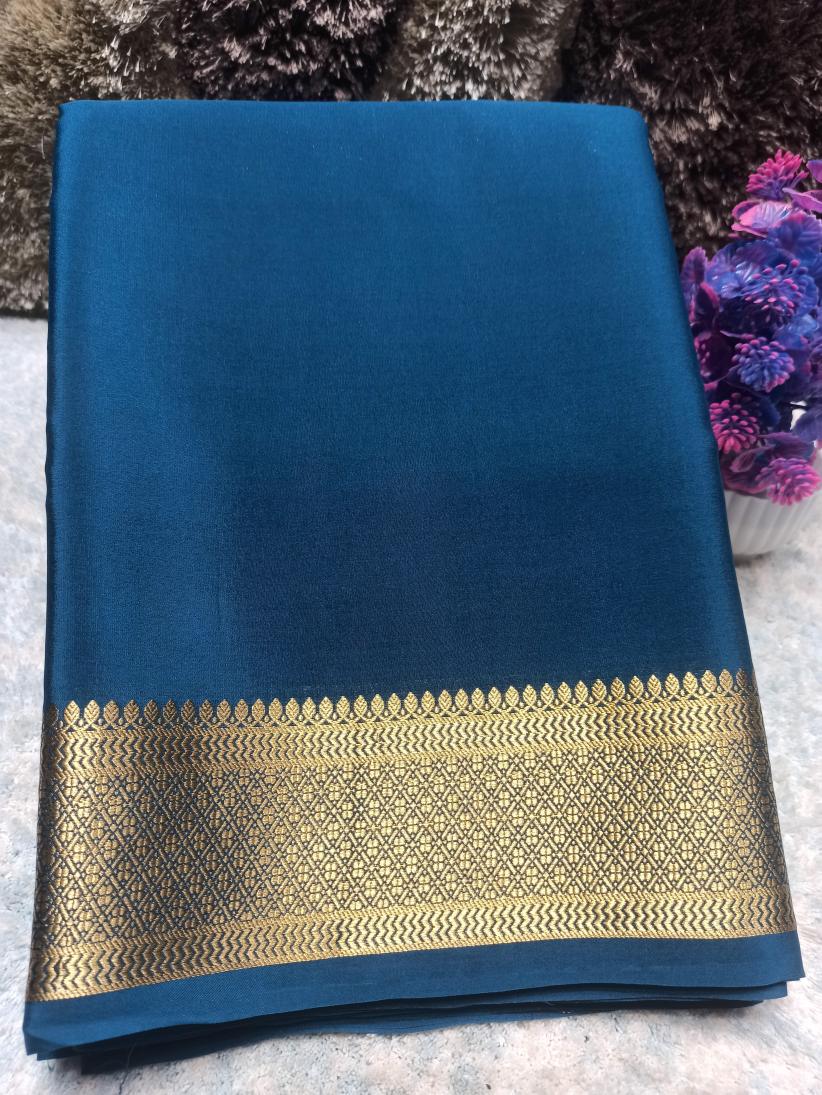 Pure Mysore Silk Saree.