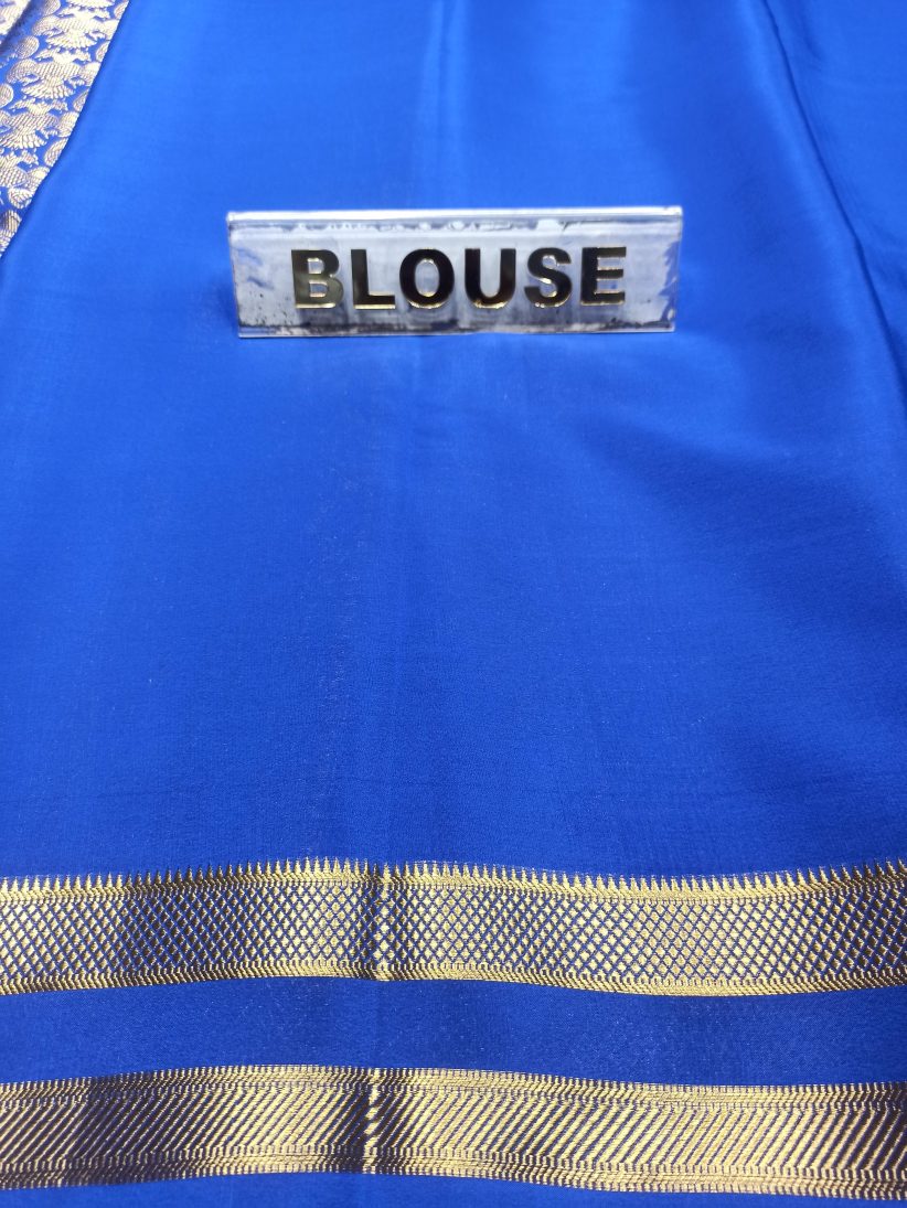 Pure Mysore Silk Saree.