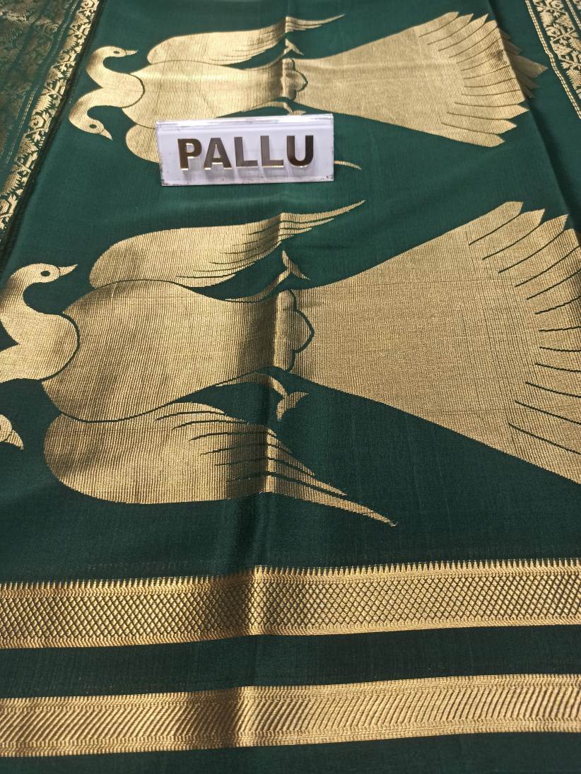 Pure Mysore Silk Saree.