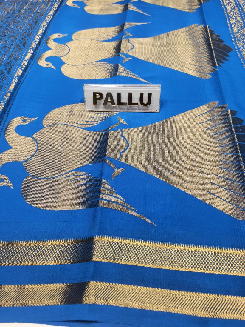 Pure Mysore Silk Saree.