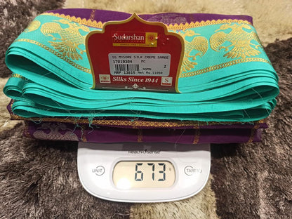 Pure Mysore Silk Saree.