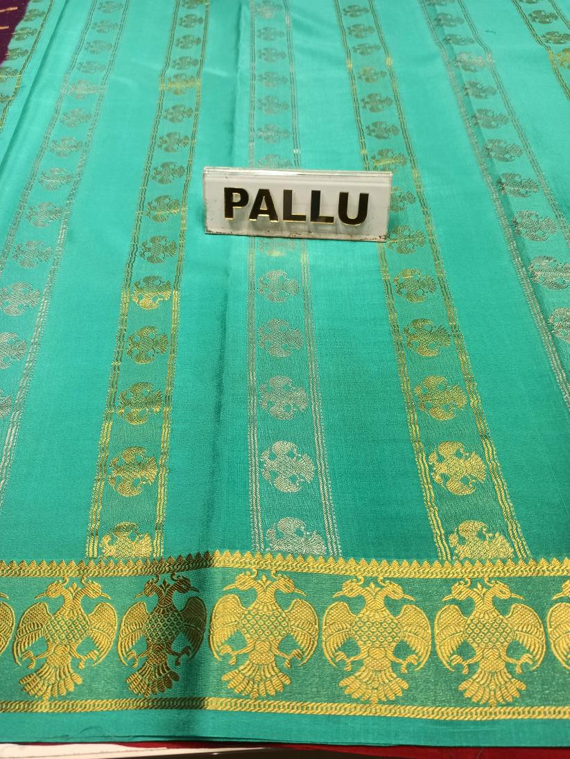 Pure Mysore Silk Saree.