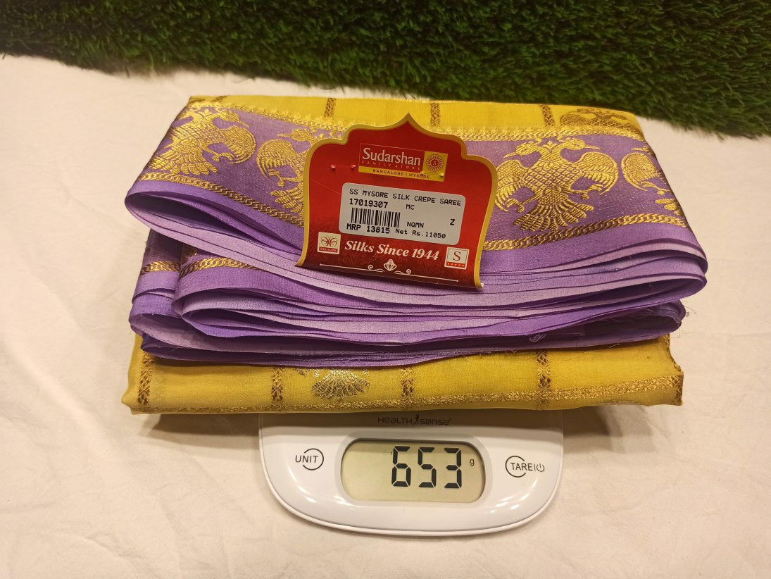 Pure Mysore Silk Saree.