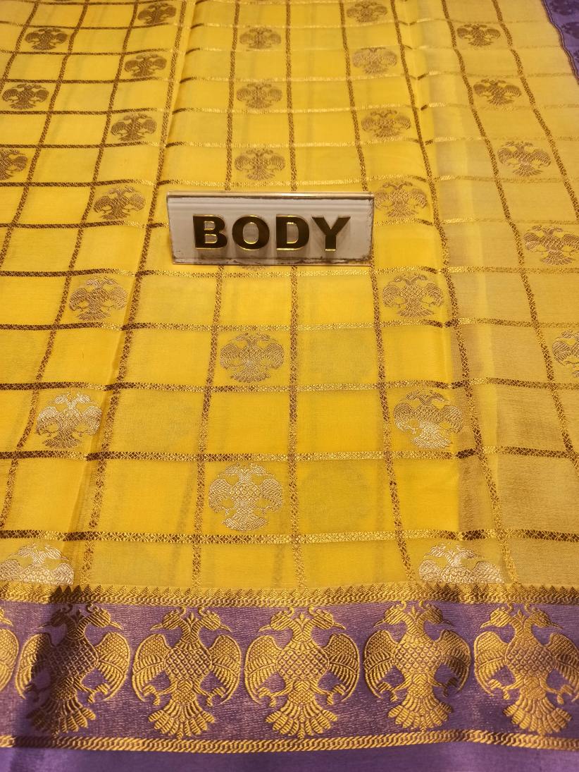 Pure Mysore Silk Saree.