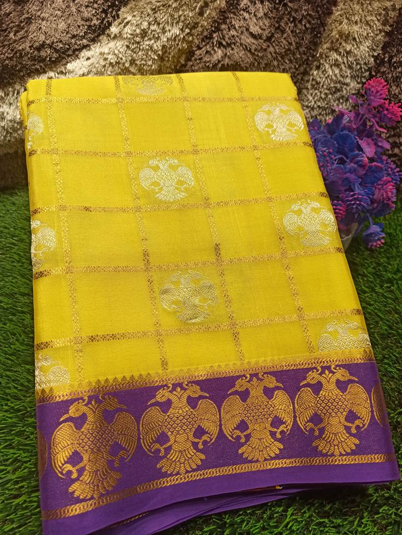 Pure Mysore Silk Saree.