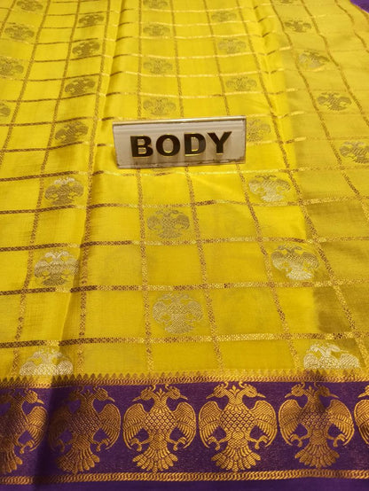 Pure Mysore Silk Saree.