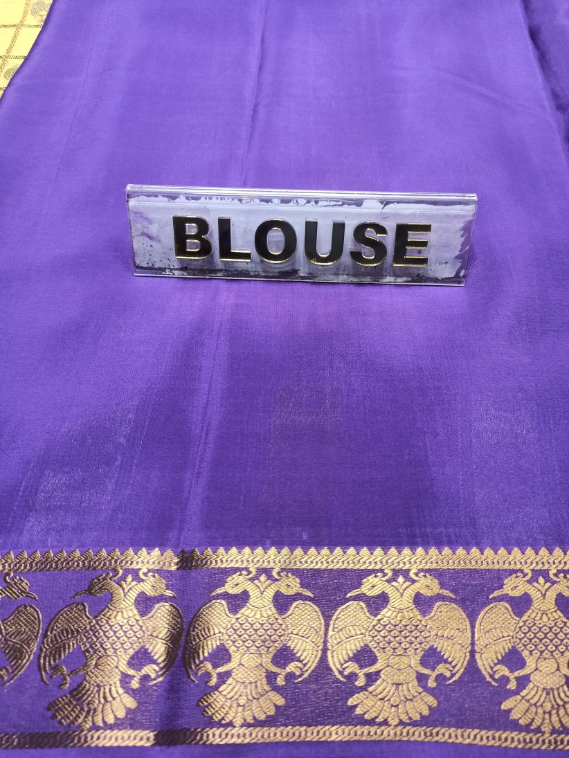 Pure Mysore Silk Saree.