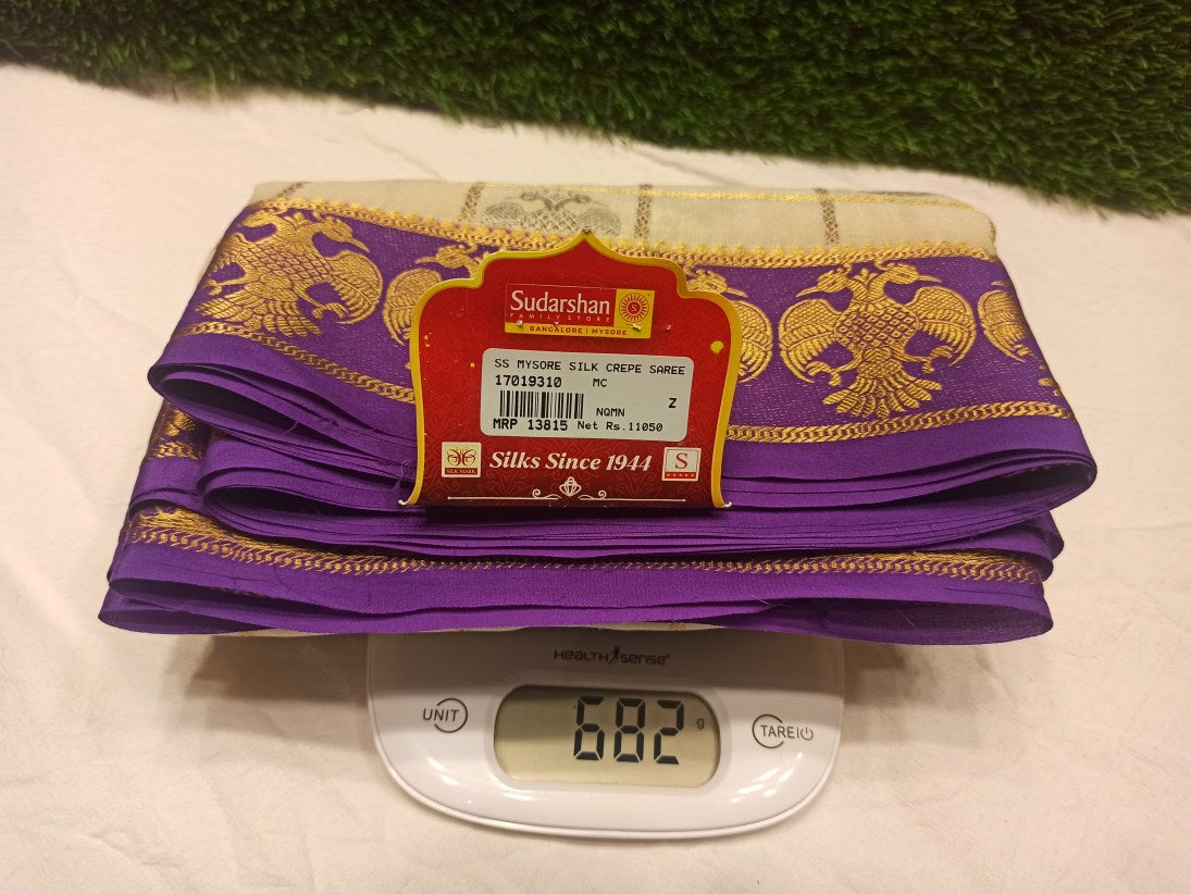 Pure Mysore Silk Saree.