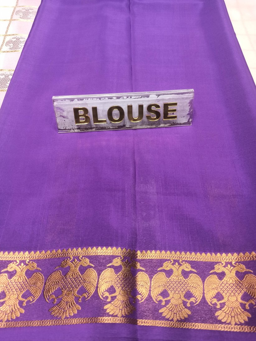 Pure Mysore Silk Saree.