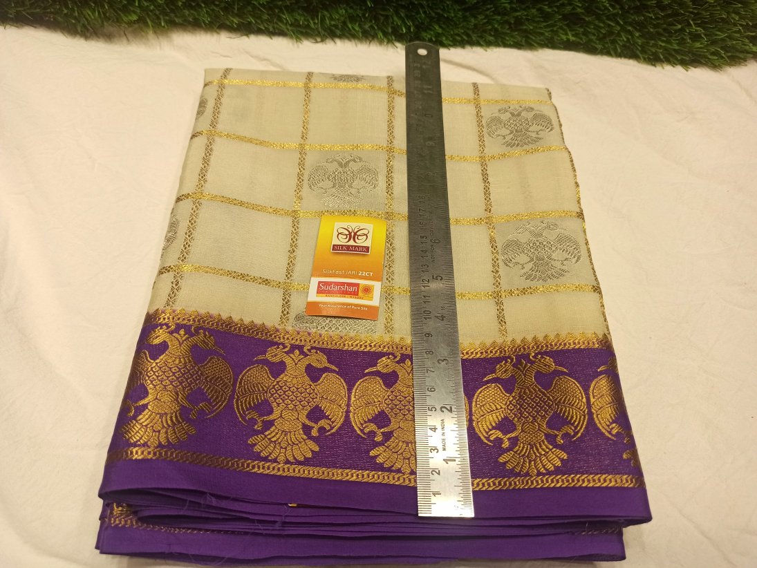 Pure Mysore Silk Saree.