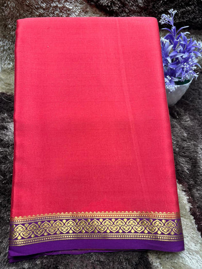 Pure Mysore Silk Saree.