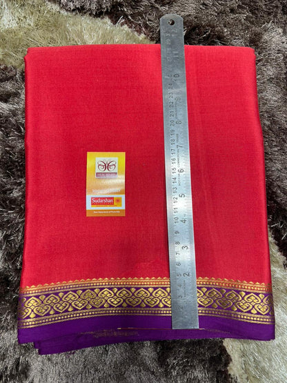 Pure Mysore Silk Saree.