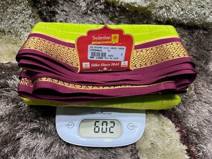 Pure Mysore Silk Saree.