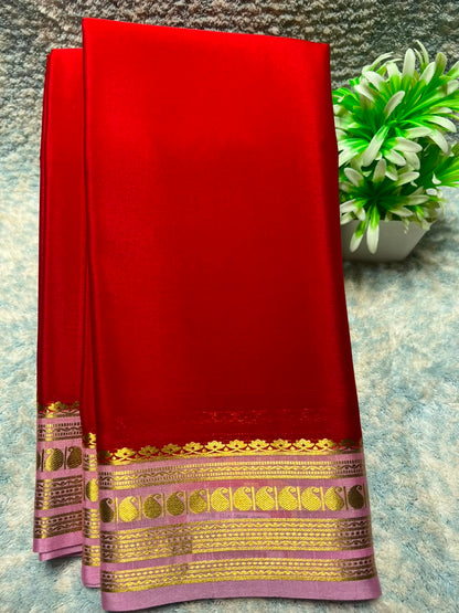 Pure Mysore Silk Saree ( 60 Grams )