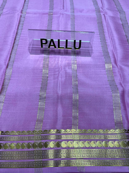 Pure Mysore Silk Saree ( 60 Grams )