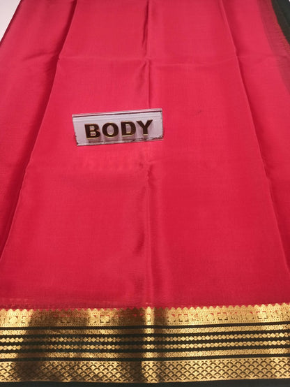 Pure Mysore Silk Saree ( 60 Grams )