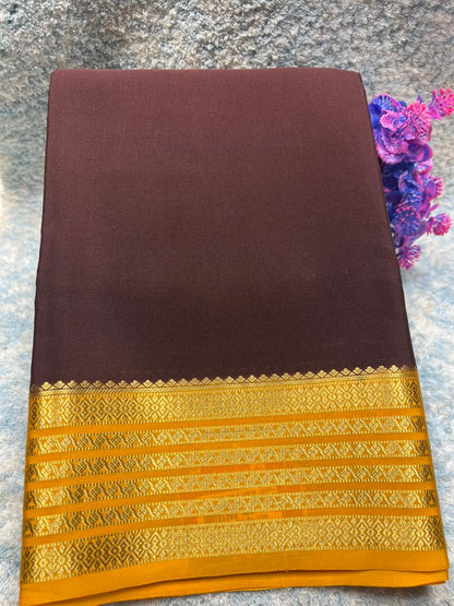Pure Mysore Silk Saree.