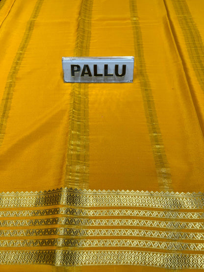 Pure Mysore Silk Saree.