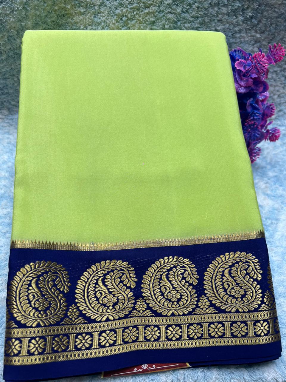 Pure Mysore Silk Saree.