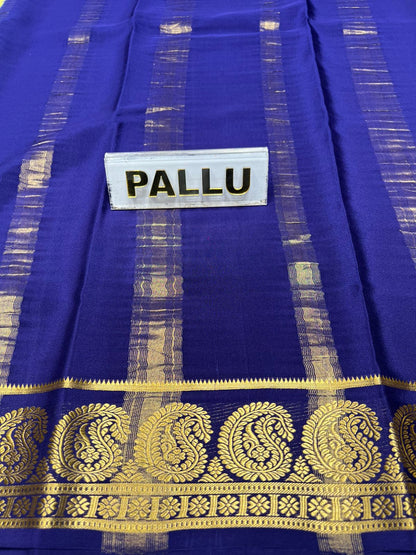 Pure Mysore Silk Saree.