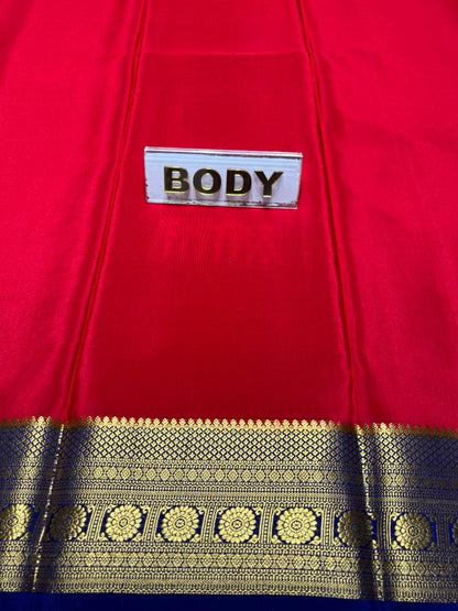 Pure Mysore Silk Saree.