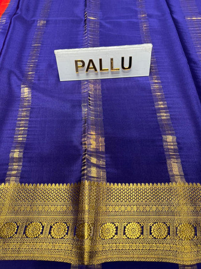 Pure Mysore Silk Saree.