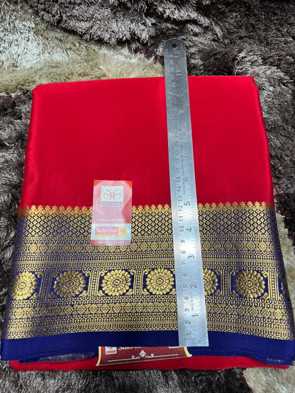 Pure Mysore Silk Saree.