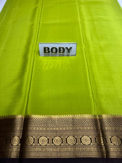Pure Mysore Silk Saree.
