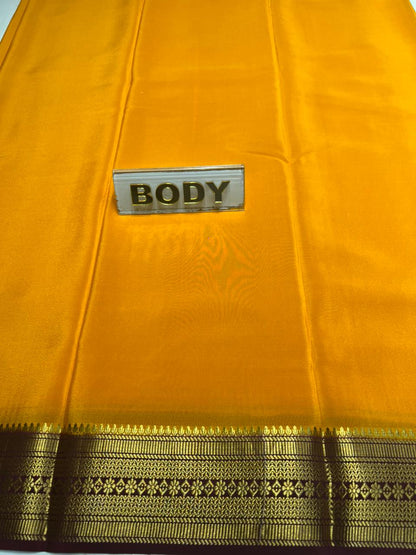 Pure Mysore Silk Saree.