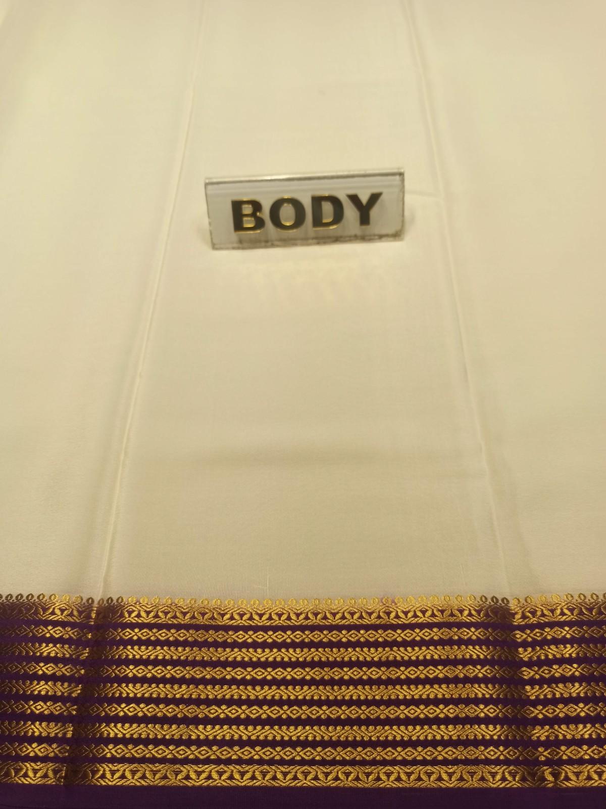 Pure Mysore Silk Saree.