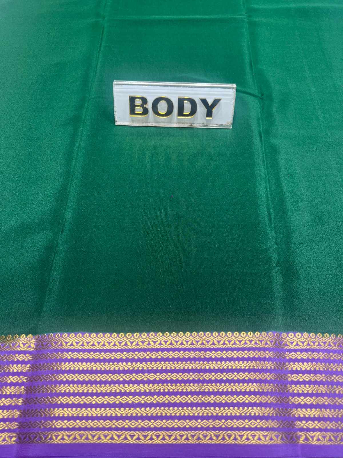 Pure Mysore Silk Saree.