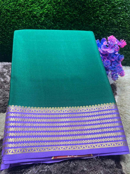 Pure Mysore Silk Saree.