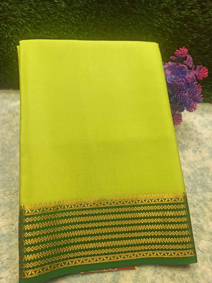 Pure Mysore Silk Saree.